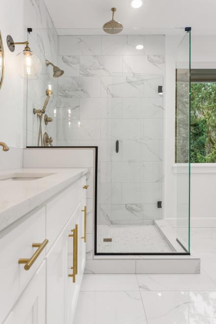 types of glass shower doors